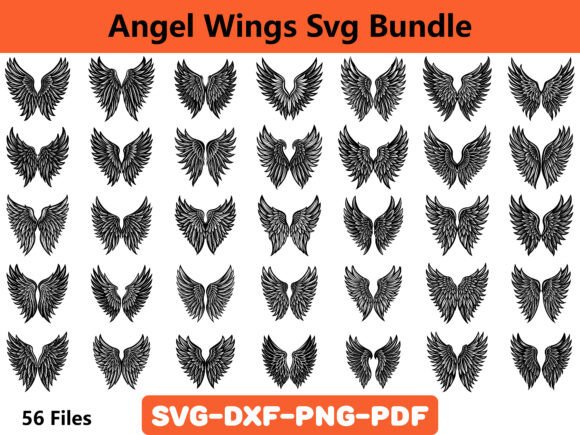 Angel Wings Svg Bundle Review