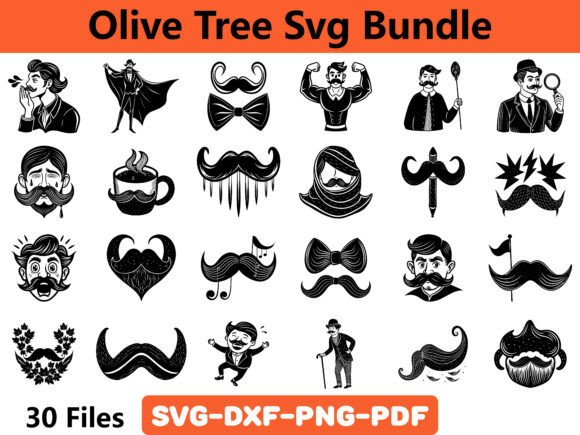 Mustache Svg Bundle Review