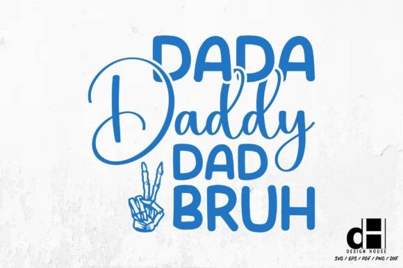 Retro Father's Day Funny Dada SVG PNG