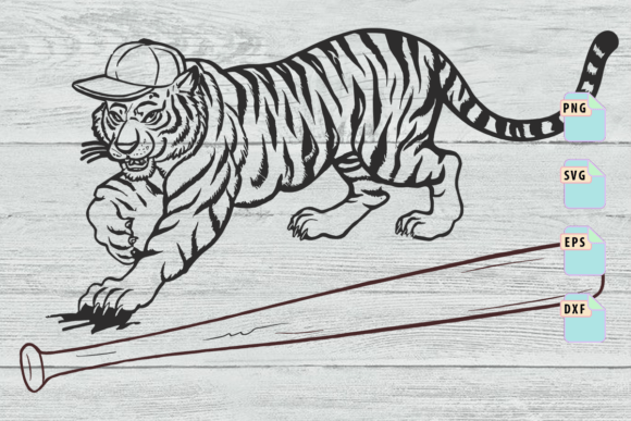 Tiger Baseball Svg, Tigers Svg